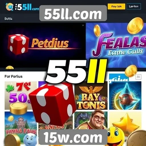 55ll.com oferece uma ampla gama de jogos online